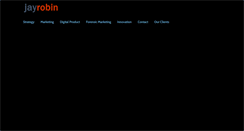 Desktop Screenshot of jayrobin.com